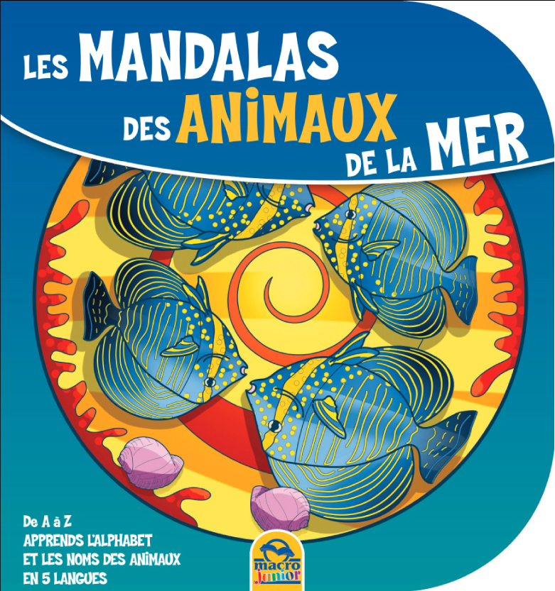 les mandalas des animaux de la mer coloriage