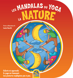 coloriage yoga enfant nature