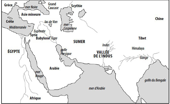 Trois civilisations avancées - Sumer-/Babylone, l’Egypte et la Vallée de l’Indus