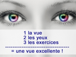 Comment retrouver une excellente vue ? faisons un peu d'exercice !