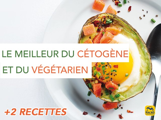 Le meilleur de l'alimentation végétarienne combiné au régime cétogène