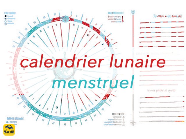 Le calendrier lunaire pour les femmes