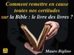 Lire Mauro Biglino signifie éprouver constamment le vertige !