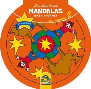 Les plus beaux mandalas pour enfants - Orange - Vol. 2 - Livre
