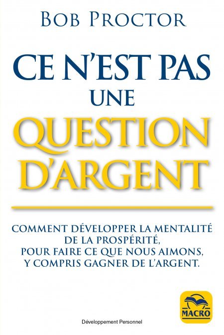 Ce n'est une question d'argent - Livre