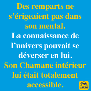 Son Chamane intérieur lui était totalement accessible