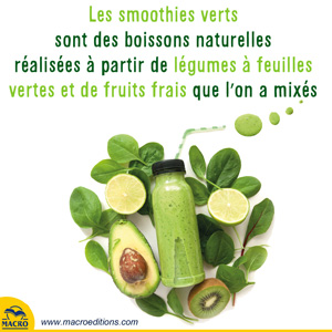 Jus et smoothies à feuille vertes