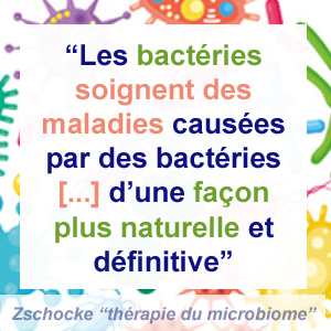 bactéries guérisseuses et microbiome