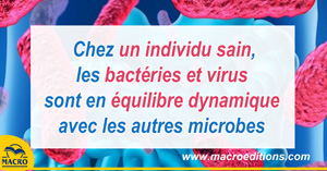 équilibre entre virus et bactérie