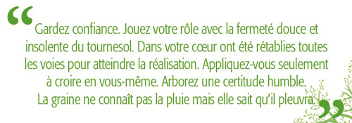 la forêt et la confiance de l'homme