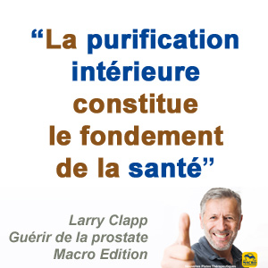 purification détox et cancer de la prostate