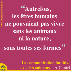 vivre sans animaux ni nature